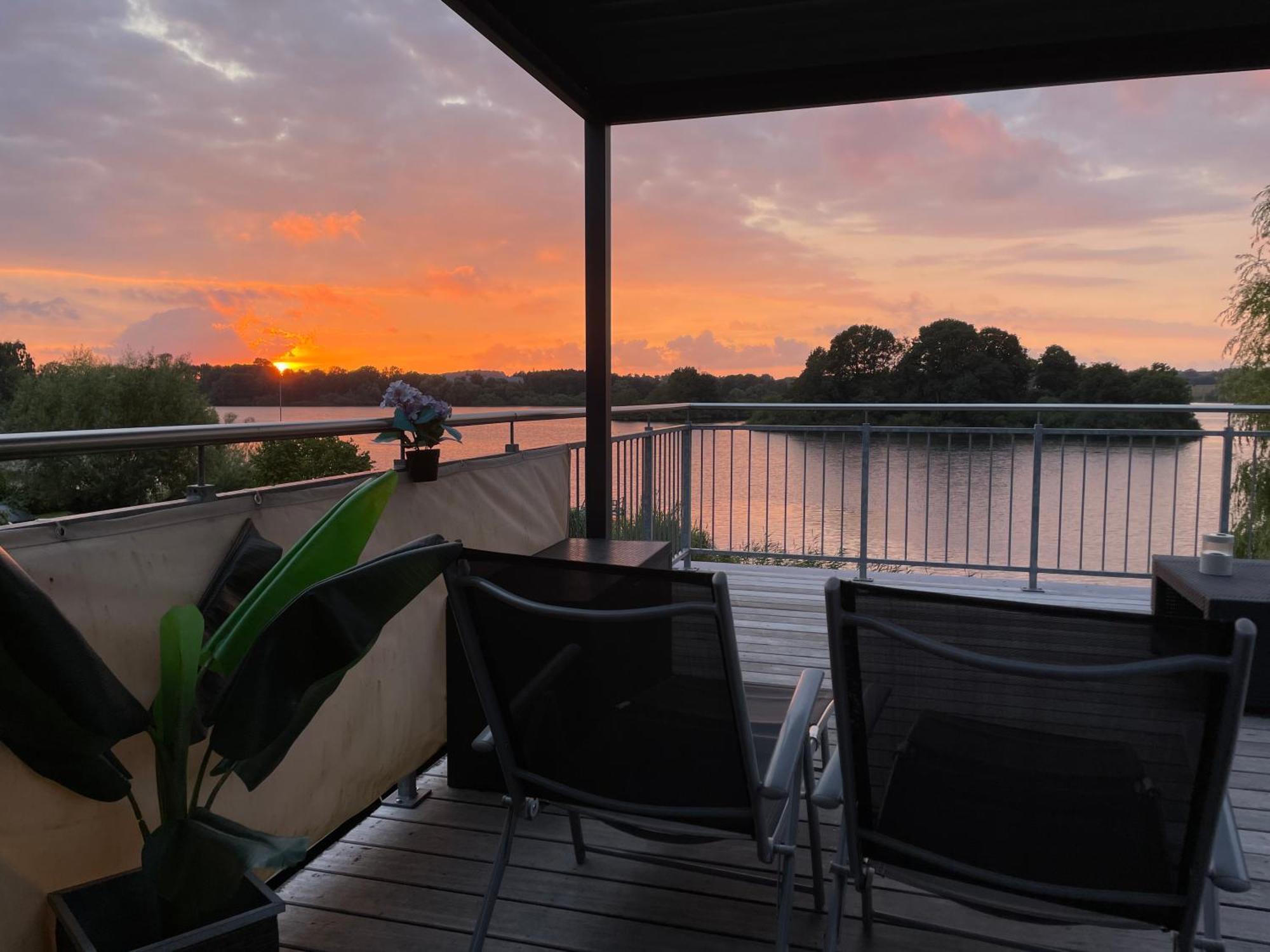 Residenz Am Trammer See Plon Bagian luar foto