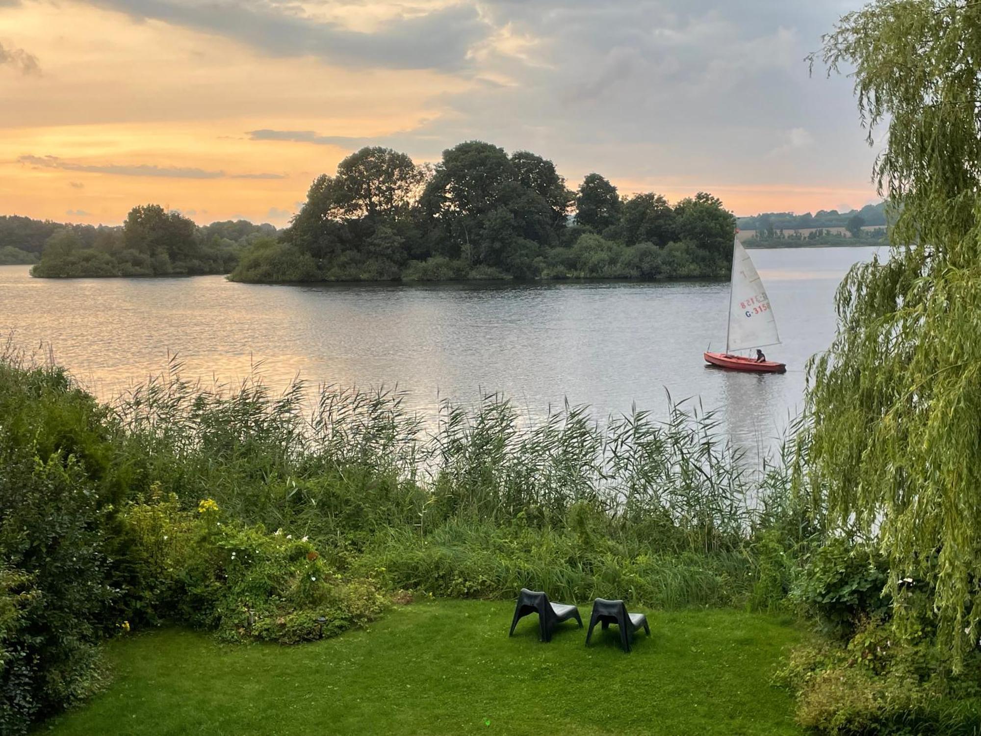 Residenz Am Trammer See Plon Bagian luar foto